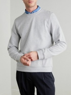 Mr P. - Cotton-Jersey Sweatshirt - Gray