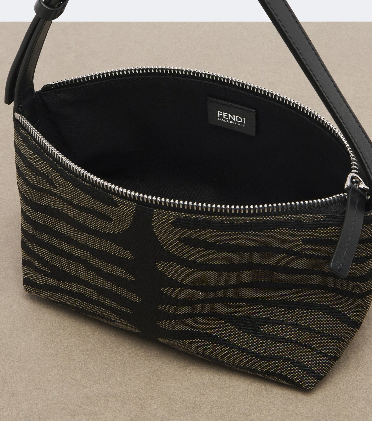 Fendi Vanity Small jacquard shoulder bag