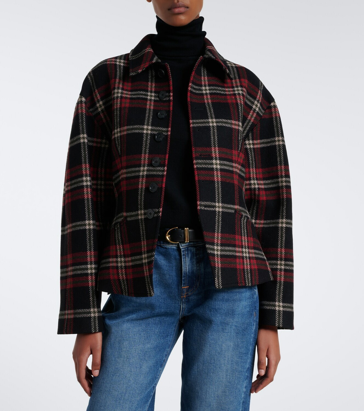 Polo Ralph Lauren Plaid wool-blend tweed jacket