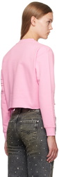 GCDS Pink Bling Sweatshirt