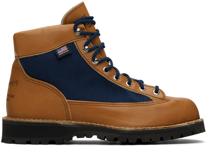 Danner Tan & Navy Danner Light Boots Danner Danner Tan & Navy Danner Light Boots Danner