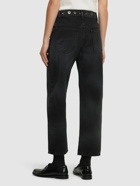 MSGM Embellished Denim Midrise Straight Jeans