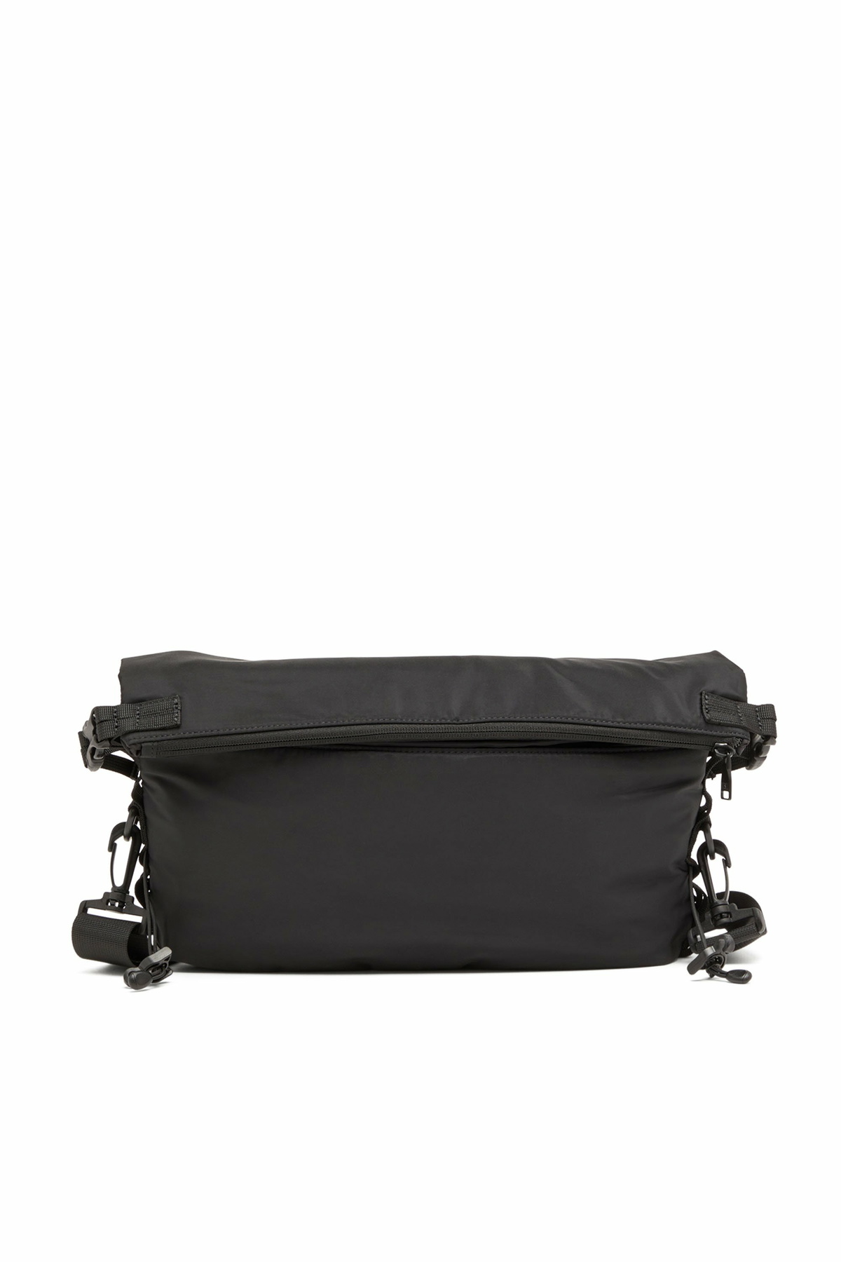 Diesel Drape-Nylon crossbody bag with Oval D print - Crossbody 