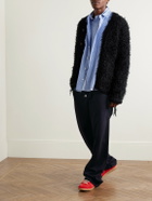 Dries Van Noten - Straight-Leg Cotton-Jersey Sweatpants - Blue