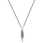 Emanuele Bicocchi Silver Dagger Pendant