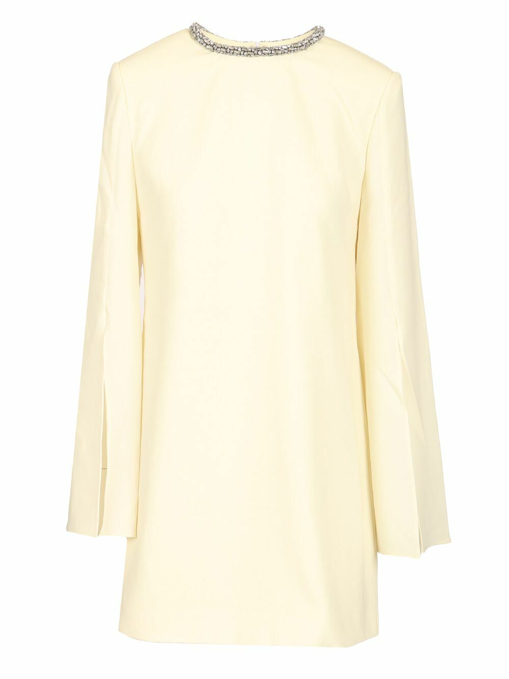 Roland Mouret Cape-sleeve cady gown Roland Mouret