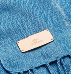 Il Bussetto - Indigo-Dyed Cotton Scarf - Men - Blue