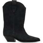 Isabel Marant Black Dureto Boots