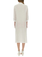 120% Lino Linen Shirt Dress