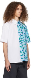 Marni Blue & White Floral Shirt