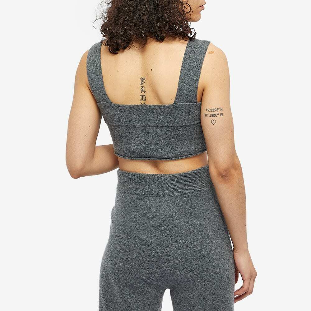 extreme cashmere Women's Caress Cashmere Bralet in Felt extreme