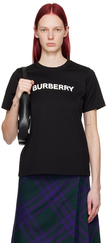 Photo: Burberry Black Bonded T-Shirt