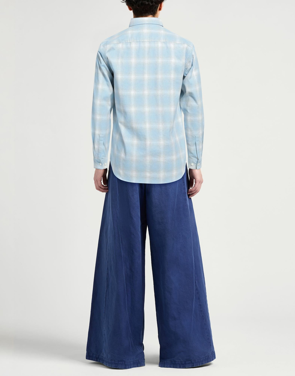 Theory Mens Shirt Sky in Blue