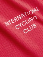 Pas Normal Studios - Mechanism Logo-Print Cycling Jersey - Red