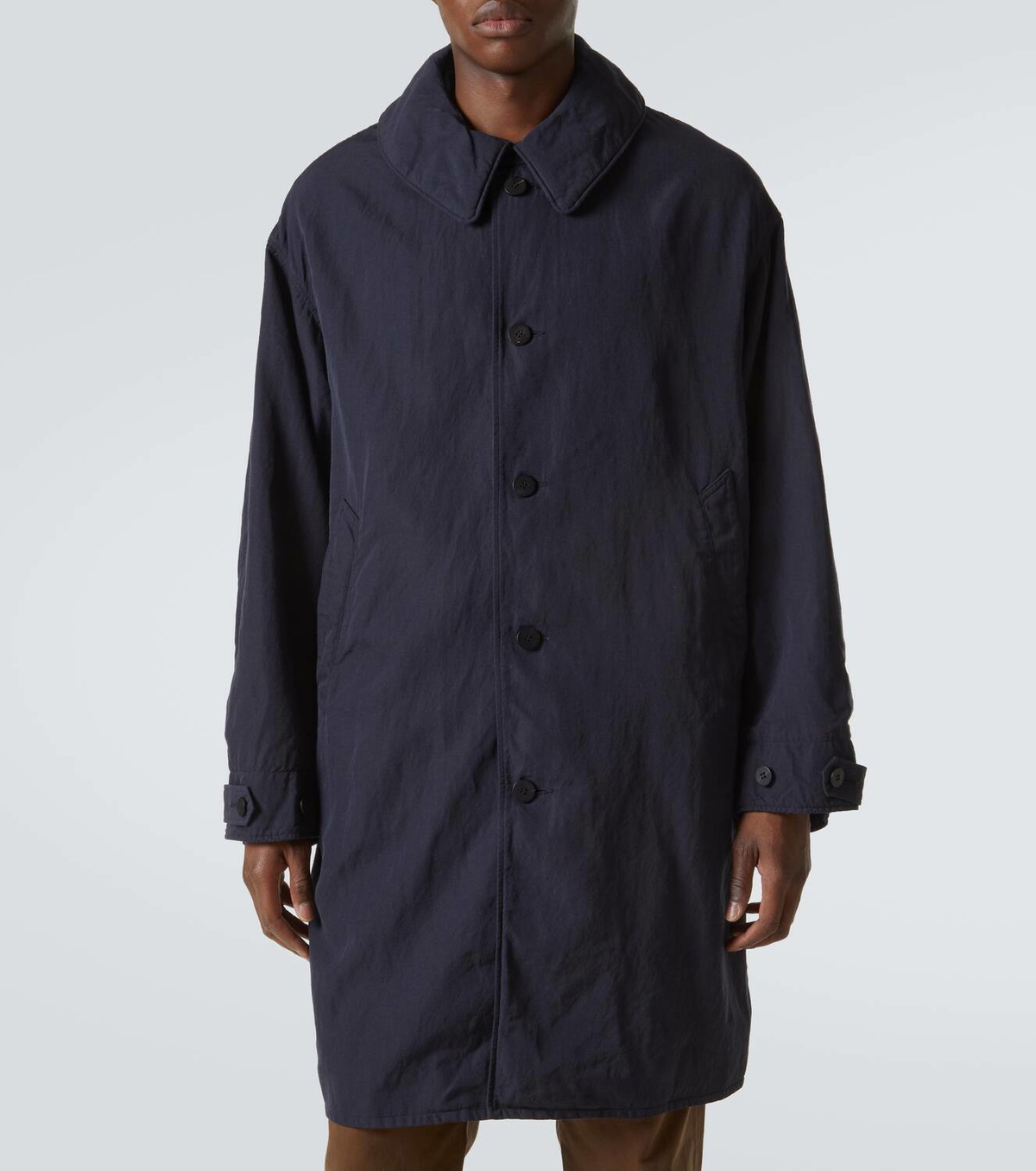 Visvim Balmat wool and linen parka Visvim
