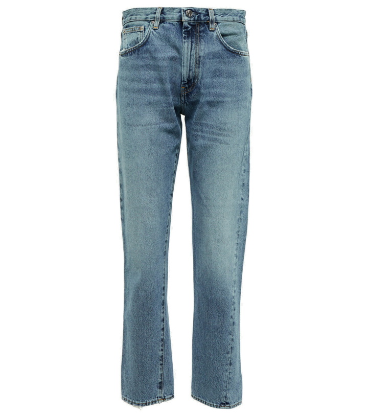 Photo: Toteme - Mid-rise straight cropped jeans