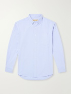 FrizmWORKS - Cotton-Blend Oxford Shirt - Blue