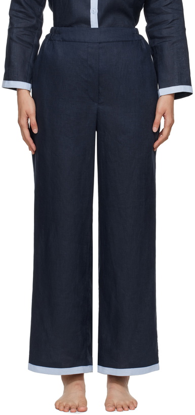 Photo: Sleeper Navy Garrick Trousers