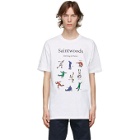 Saintwoods White Learning To Dance T-Shirt