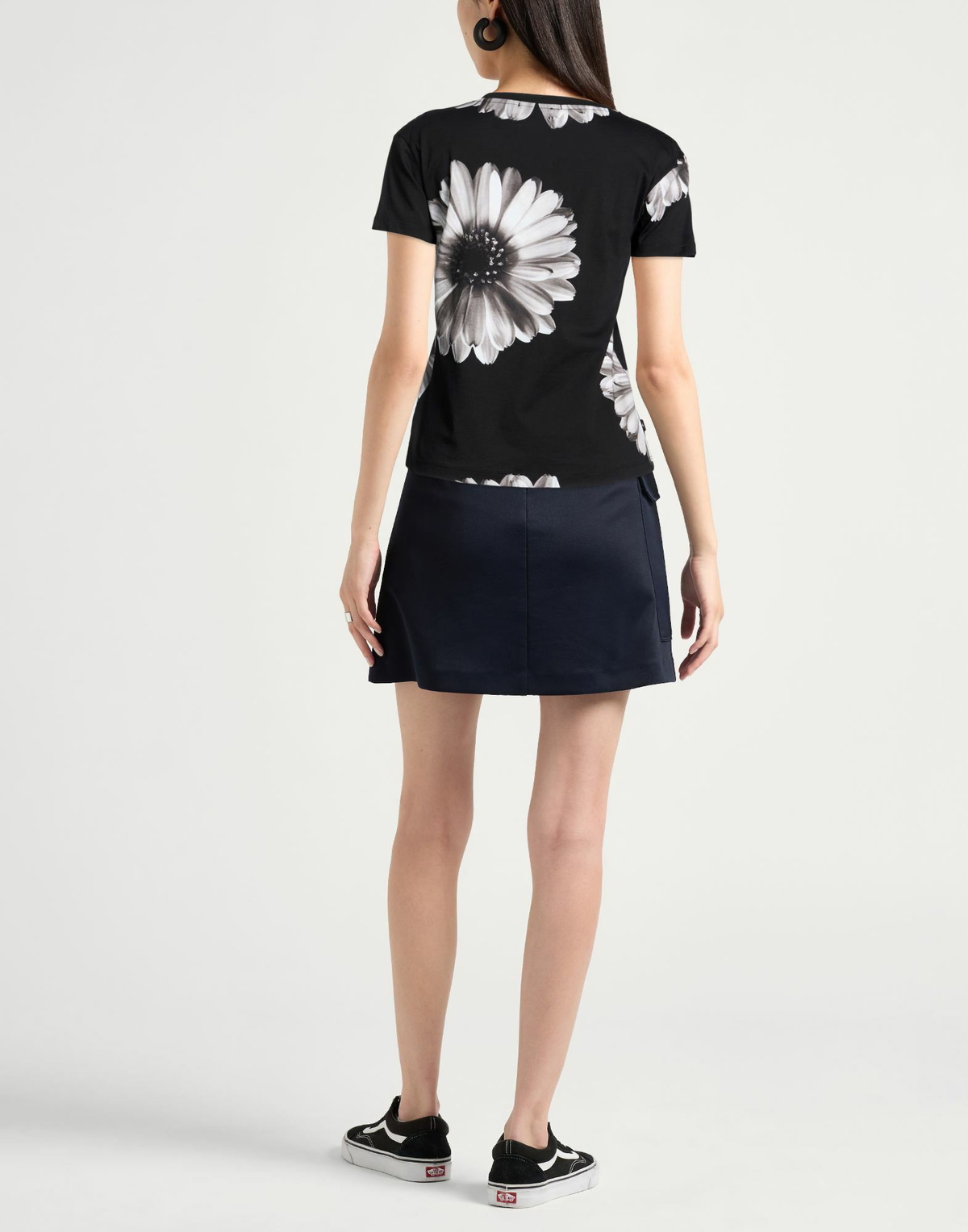 Shoe Womens T-shirt in Black