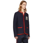 Gucci Navy NY Yankees Edition Cardigan