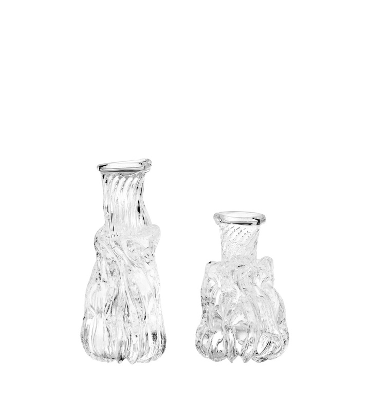 Photo: Alexander Kirkeby Set of 2 crystal candle holders
