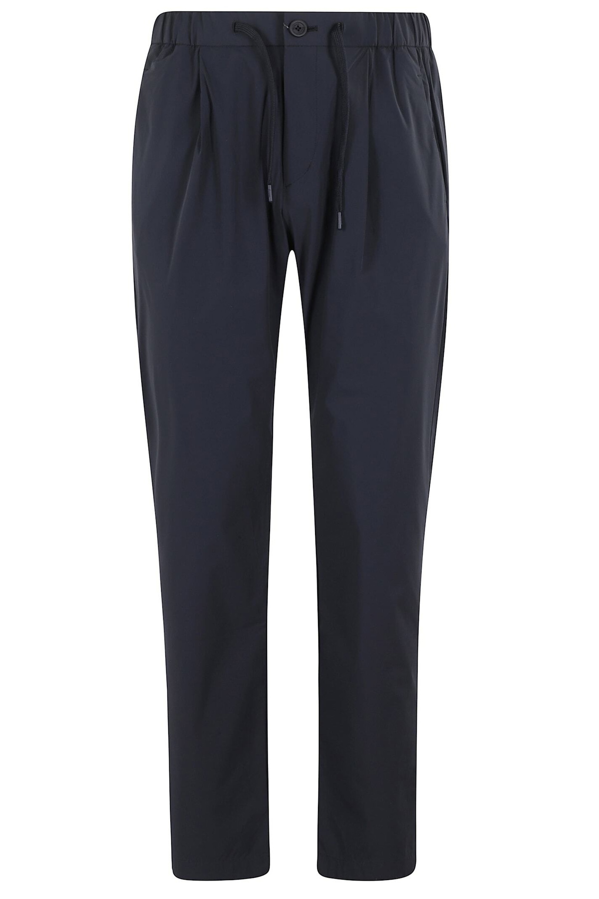 Herno Black Elastane Casual Pants