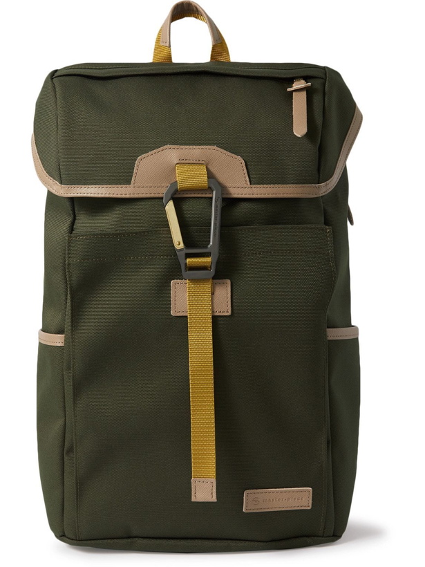 Photo: Master-Piece - Link v2 Leather-Trimmed CORDURA Backpack
