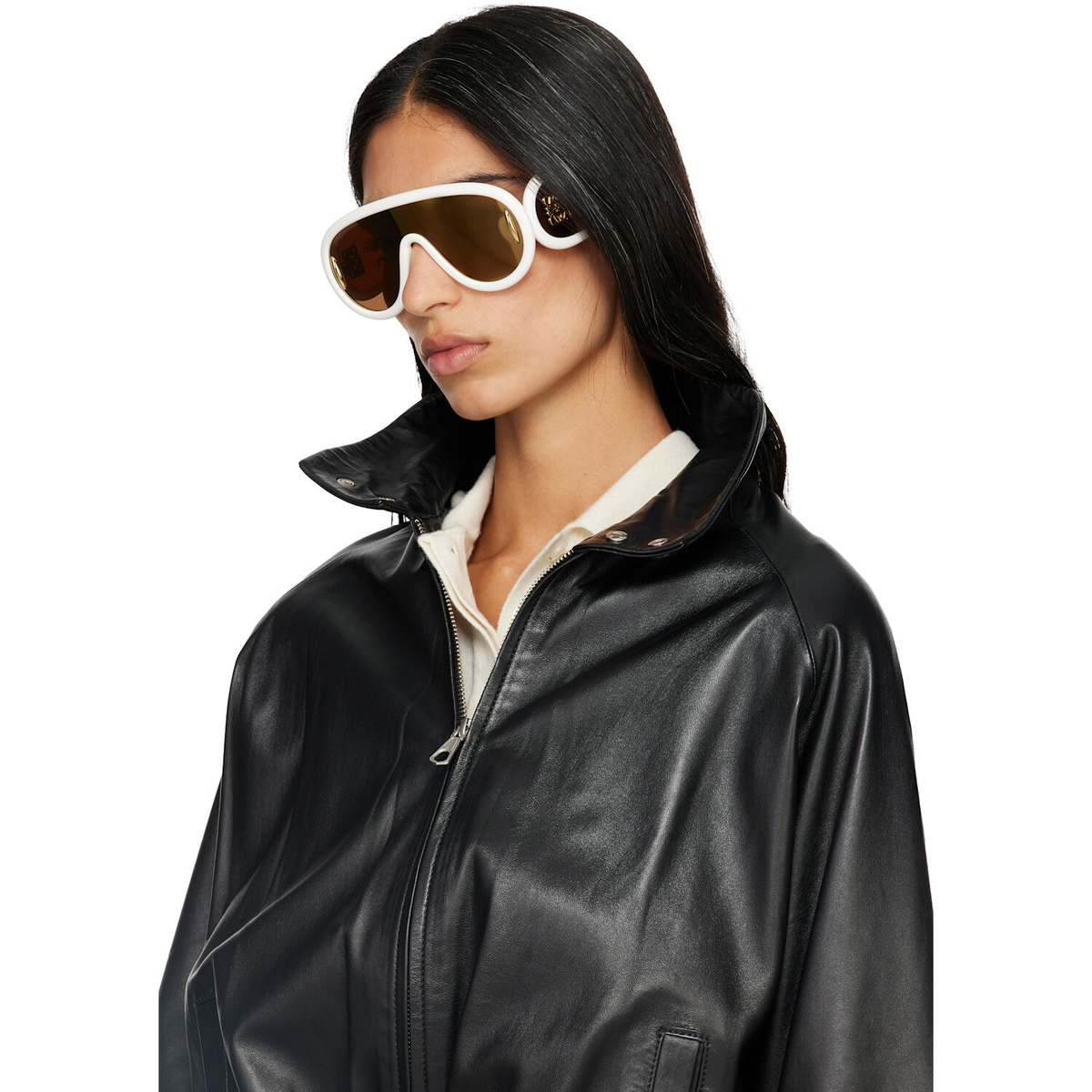 LOEWE White Wave Mask Sunglasses
