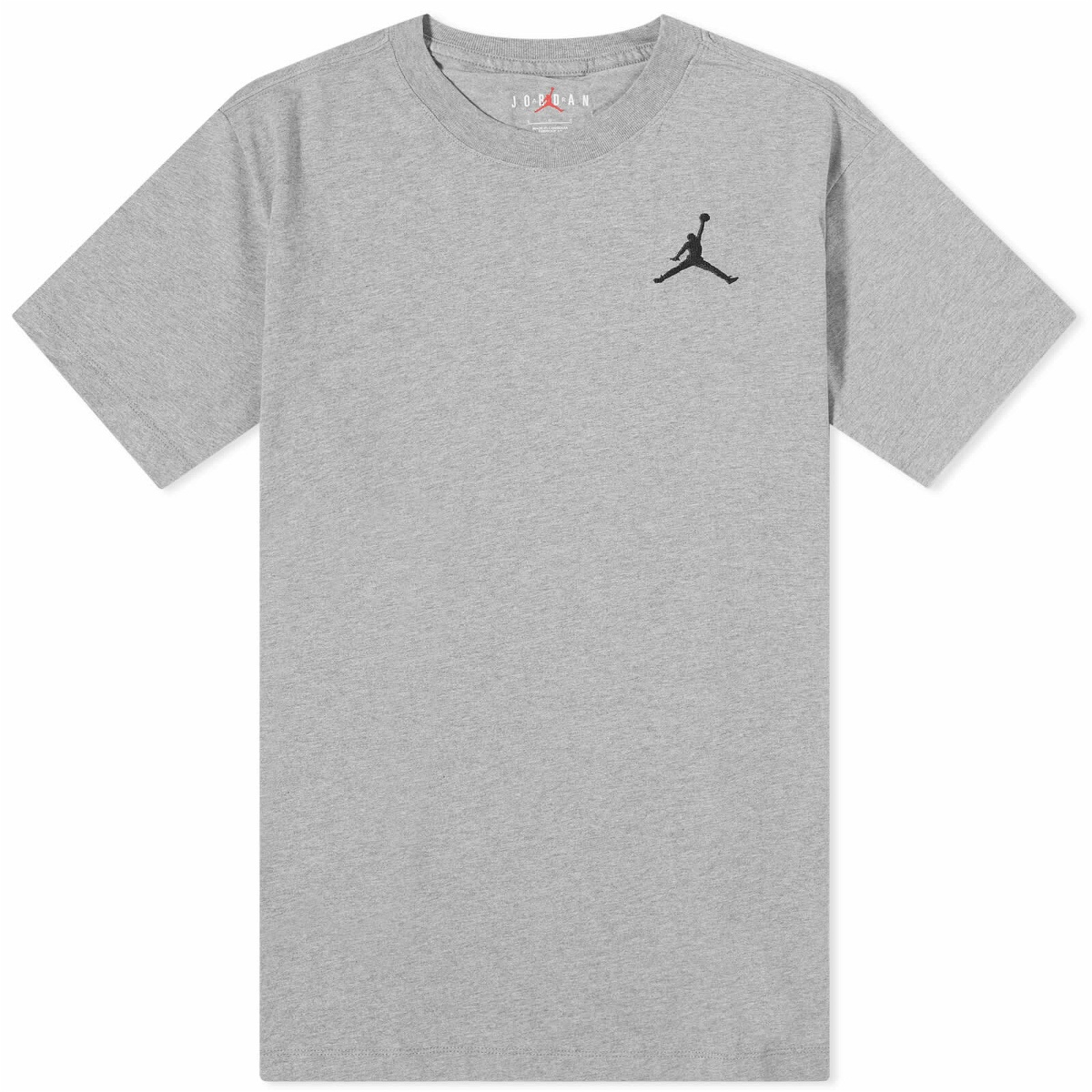 Photo: Air Jordan Men's Jumpman Emblem T-Shirt in Carbon Heather/Black