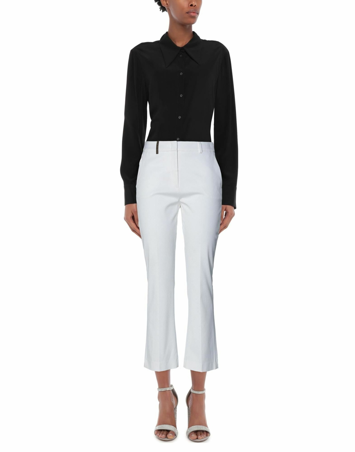 Peserico Womens Pants in White