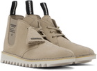 Clarks Originals Taupe Neighborhood Edition Suede Desert Boots