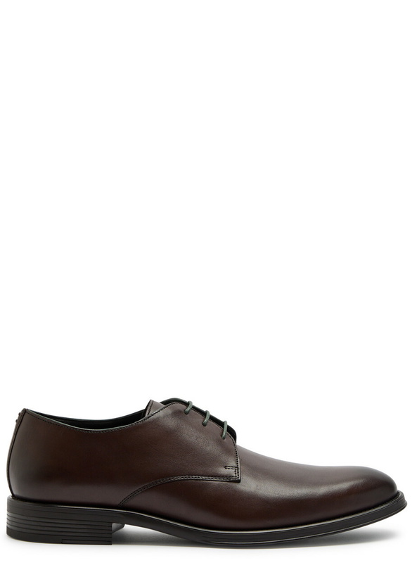 Photo: Paul Smith George Leather Derby Shoes Brown