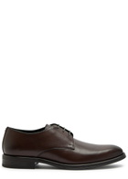 Paul Smith George Leather Derby Shoes Brown