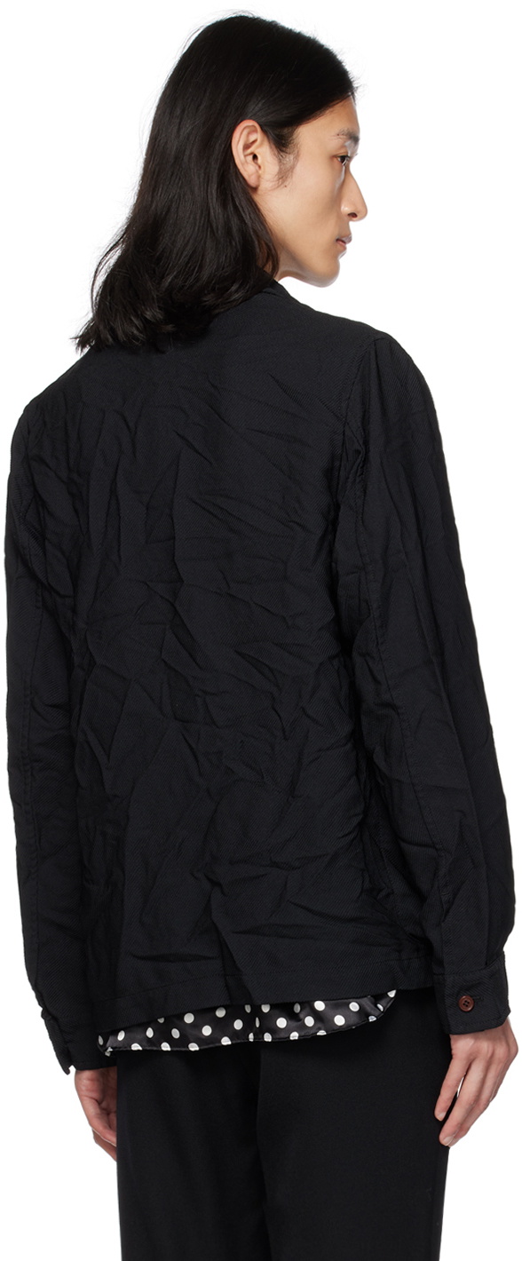 Black Comme des Garçons Black Zip Jacket