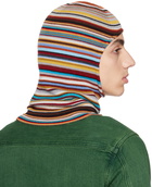 Paul Smith Multicolor Signature Stripe Balaclava