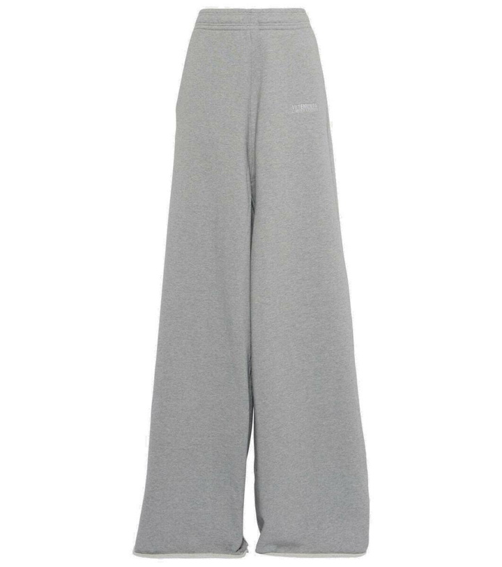 Photo: Vetements Oversized cotton-blend sweatpants