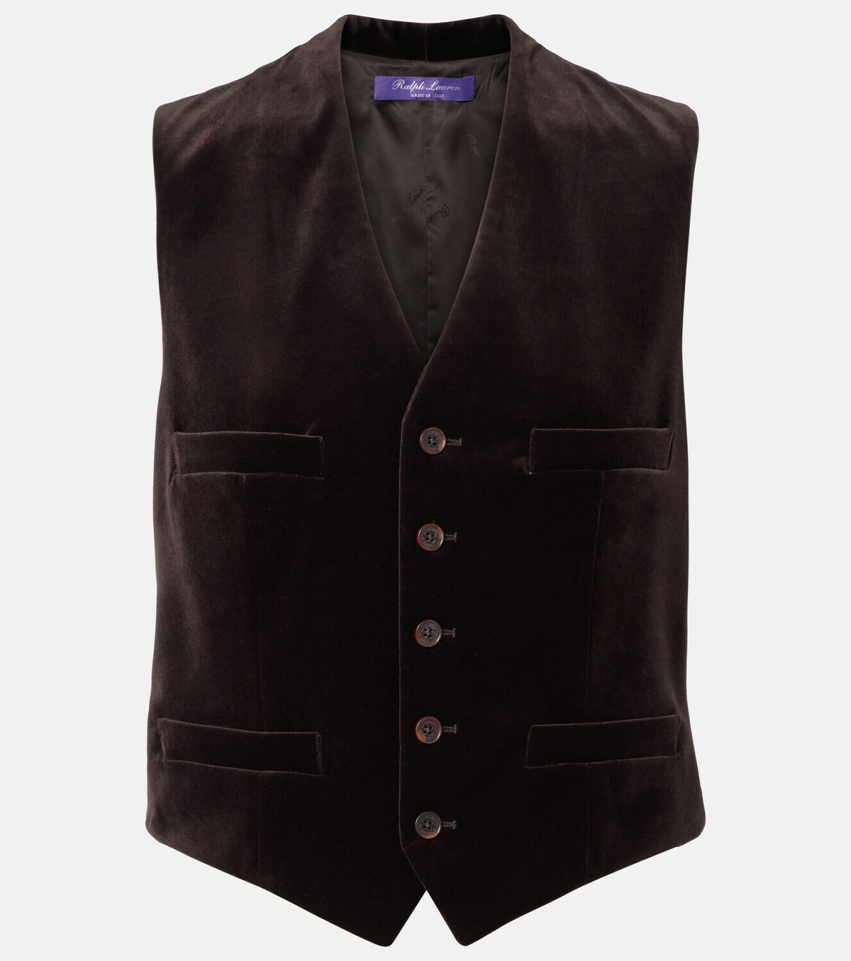 Ralph Lauren Collection Cotton-blend vest