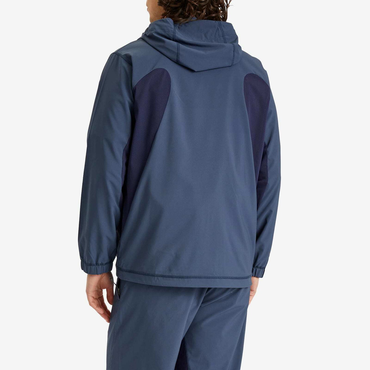 NANGA Men's Hybrid Flex Zip Jacket in Navy Nanga