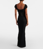 Montce Natalia crochet maxi skirt
