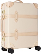 Globe-Trotter Off-White Safari Carry-On 4 Wheels Suitcase