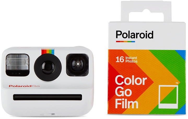 Photo: Polaroid Originals White Polaroid Go Starter Set