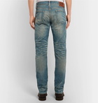 RRL - Ridgway Slim-Fit Distressed Selvedge Denim Jeans - Men - Indigo