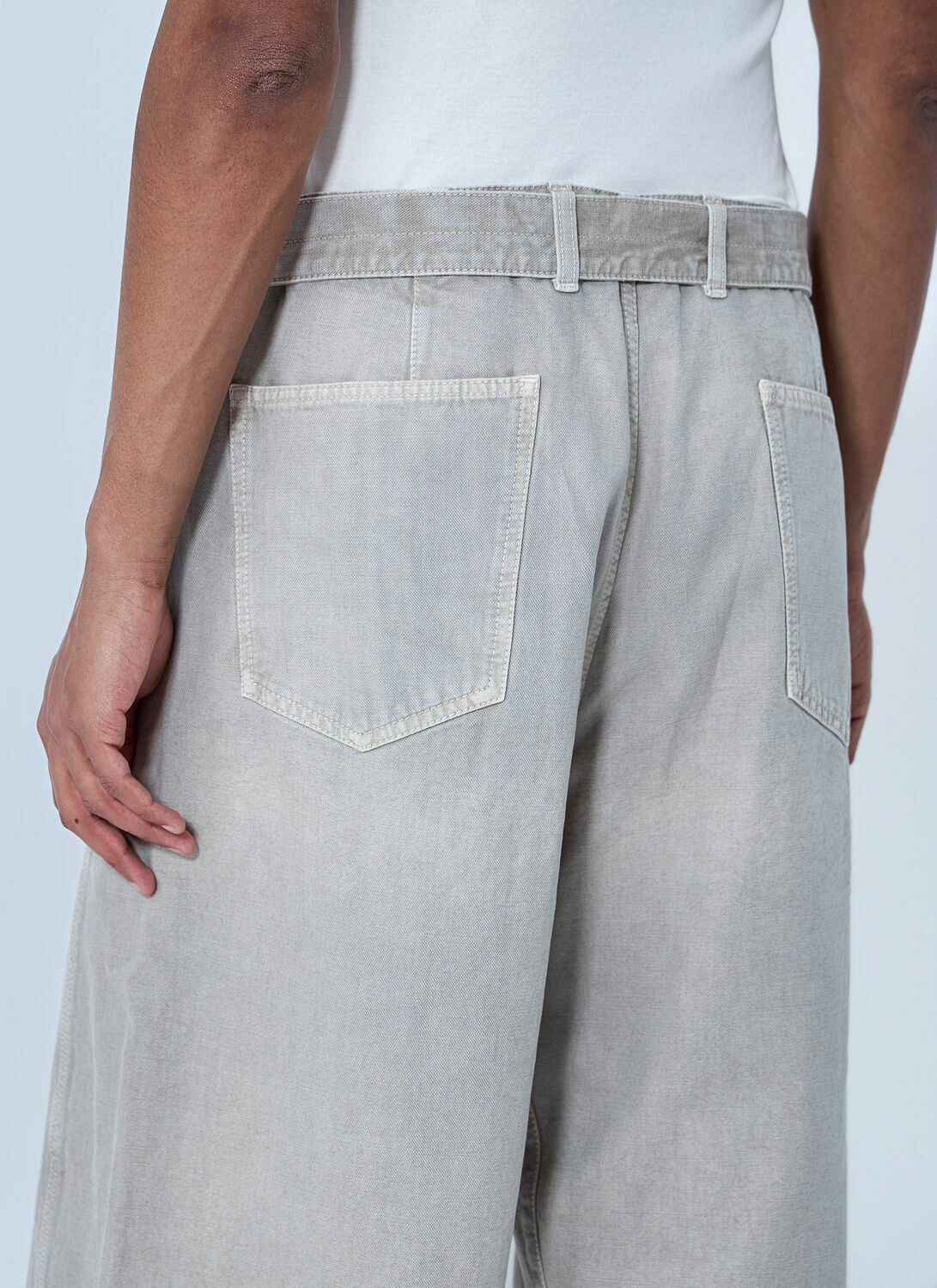 Lemaire Wide-Leg Denim Culottes
