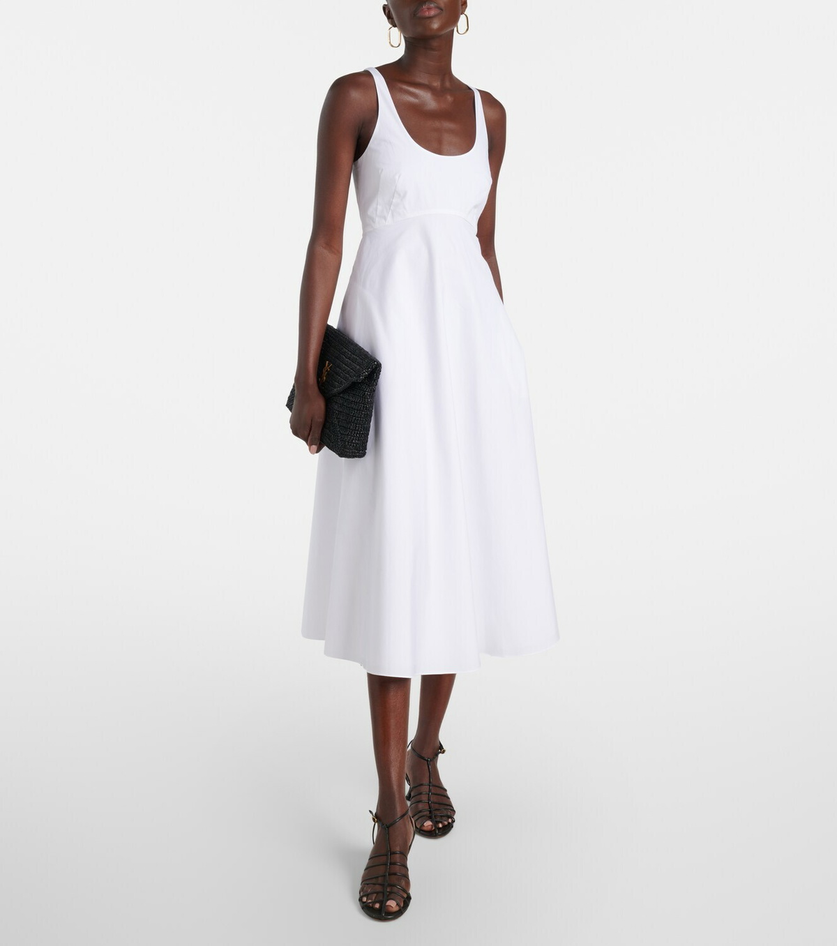 Dorothee Schumacher Poplin Power cotton-blend midi dress