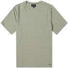 A.P.C. Men's Aymeric Stripe T-Shirt in Heather Ecru