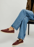 Tory Burch Ballet Sport Suede Loafers Brown