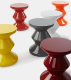 Polspotten Zig Zag lacquered stool