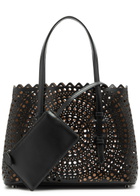 Alaïa Mina 25 Leather top Handle bag - Black - One Size