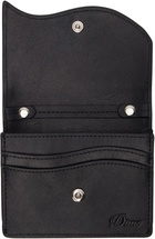Dime Black Chain Leather Wallet